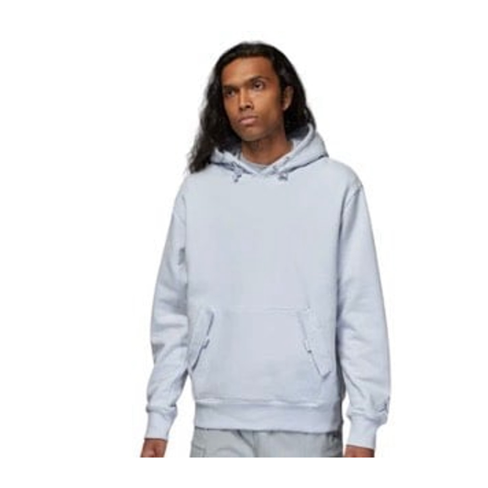 Nike Air Jordan x SoleFly Football Grey Hoodie, model DV7509-085.